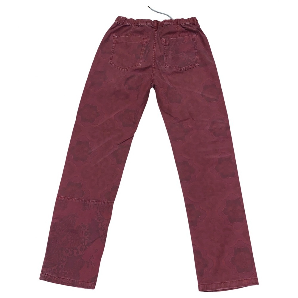 Pilcro Anthropologie trailblazer floral distressed womens pants XS more like M - Picture 3 of 8
